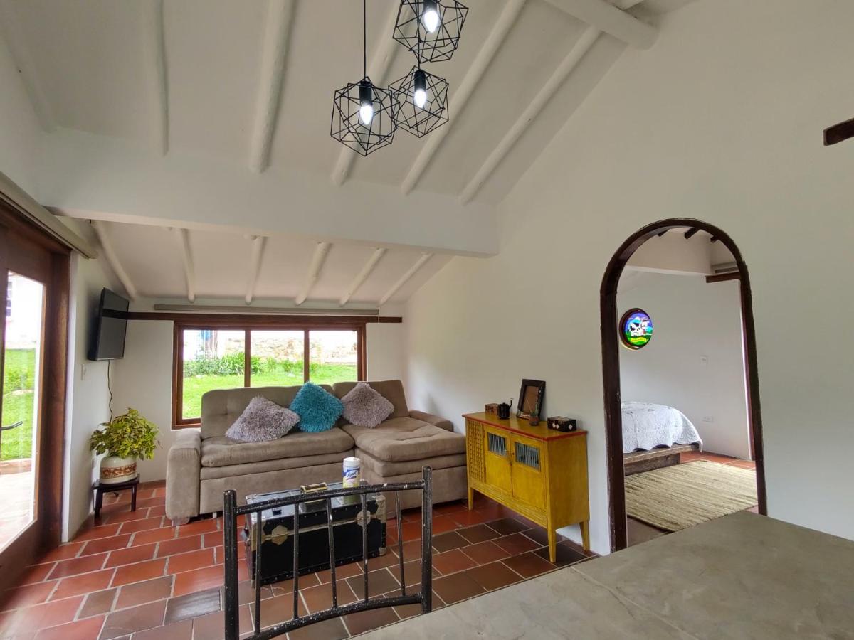 Bed and Breakfast Hacienda El Pinar Del Viento Villa de Leyva Exterior foto