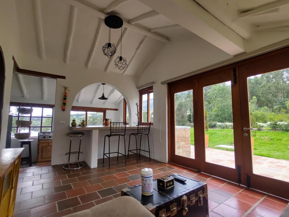 Bed and Breakfast Hacienda El Pinar Del Viento Villa de Leyva Exterior foto