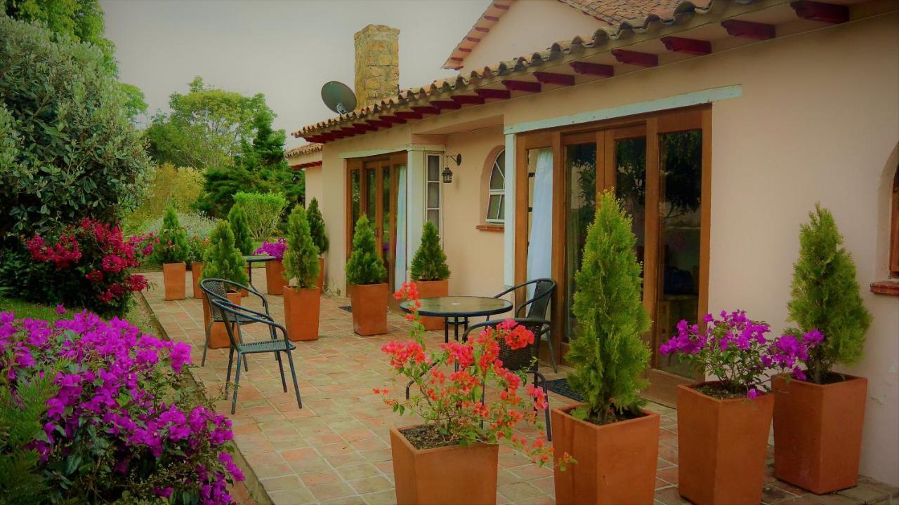 Bed and Breakfast Hacienda El Pinar Del Viento Villa de Leyva Exterior foto